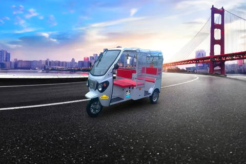 Ak Auto Electrical Divya Rath Passenger E Rickshaw 4 Seater/ Electric