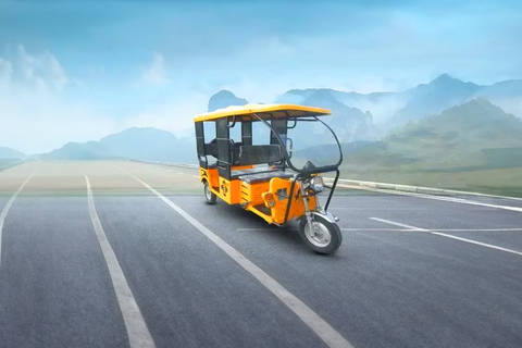 Ak Auto Electrical Tik Tiek E Rickshaw 4 Seater/ Electric