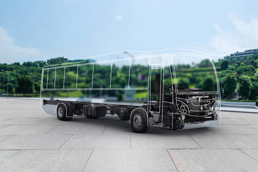 Ashok Leyland 13.5M Intercity bus Chassis