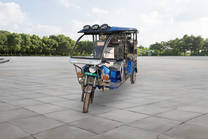 Gkon Stainless Steel Battery Operated Rickshaw