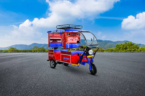 Mini Metro Gold Rickshaw 4-Seater/Electric