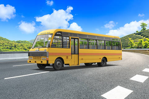 Sml Isuzu Prestige School Bus BS6 31 Seater/3335