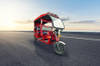 SN Solar Energy Battery Operated Rickshaw