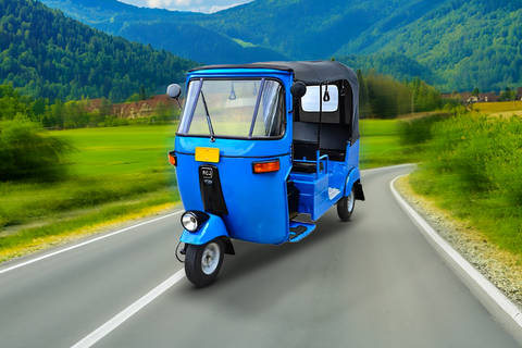 Vani Moto Zoomroo Deluxe Blue Auto 3 Seater/Electric