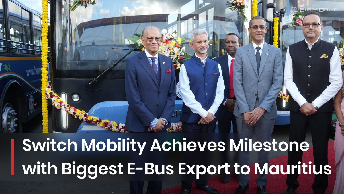 SWITCH Mobility Marks Milestone with Largest Electric Bus Export to ...